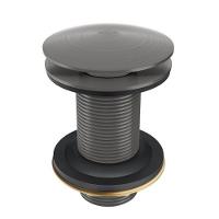 Valvula Saida d’agua para Lavatorio Click-Clack 7/8 Grafite Escovado Docol - 1