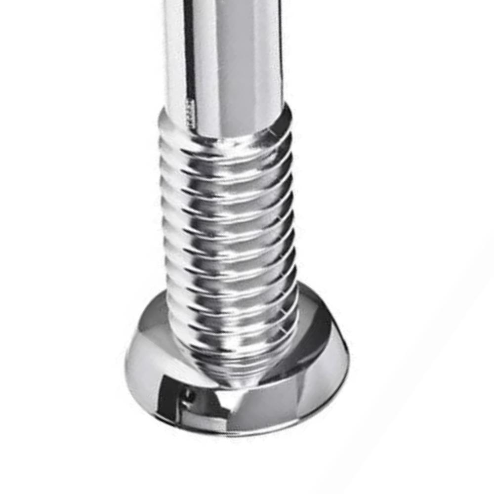 Tubo De Ligação Para Vaso Sanitário Ajustável Cla2 Cromado Astra - 2