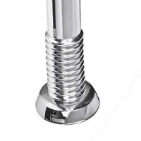 Tubo De Ligação Para Vaso Sanitário Ajustável Cla2 Cromado Astra - 2