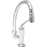 Torneira Saida Lateral De Mesa Para Cozinha Pratika  Cromado Fabrimar  - 3