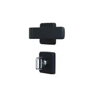 Fechadura Para Banheiro Roseta Módena Preto Fosco MGM 40mm  - 7