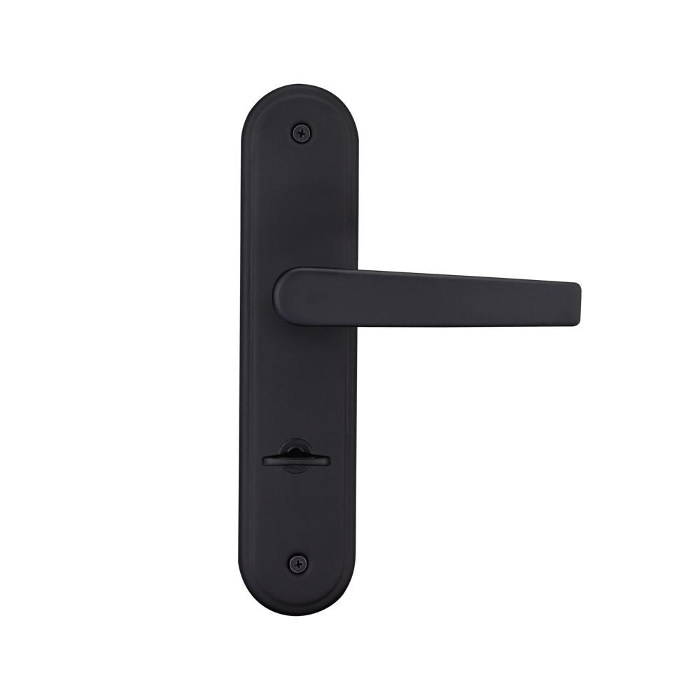 Fechadura Para Porta Banheiro Espelho Concept 401 Preta Pado 40mm - 2