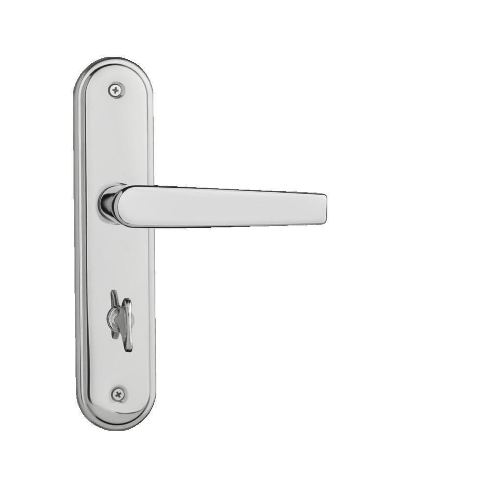 Fechadura Para Porta Banheiro Espelho Concept 401 Cromada Pado 40mm - 3