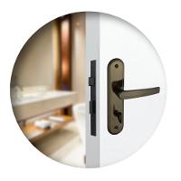 Fechadura Para Porta Banheiro Espelho Concept 401 Bronze Pado 40mm - 1