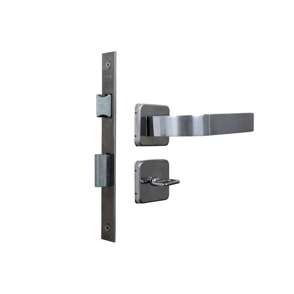 Fechadura Para Banheiro Roseta Módena Cromado MGM - 3