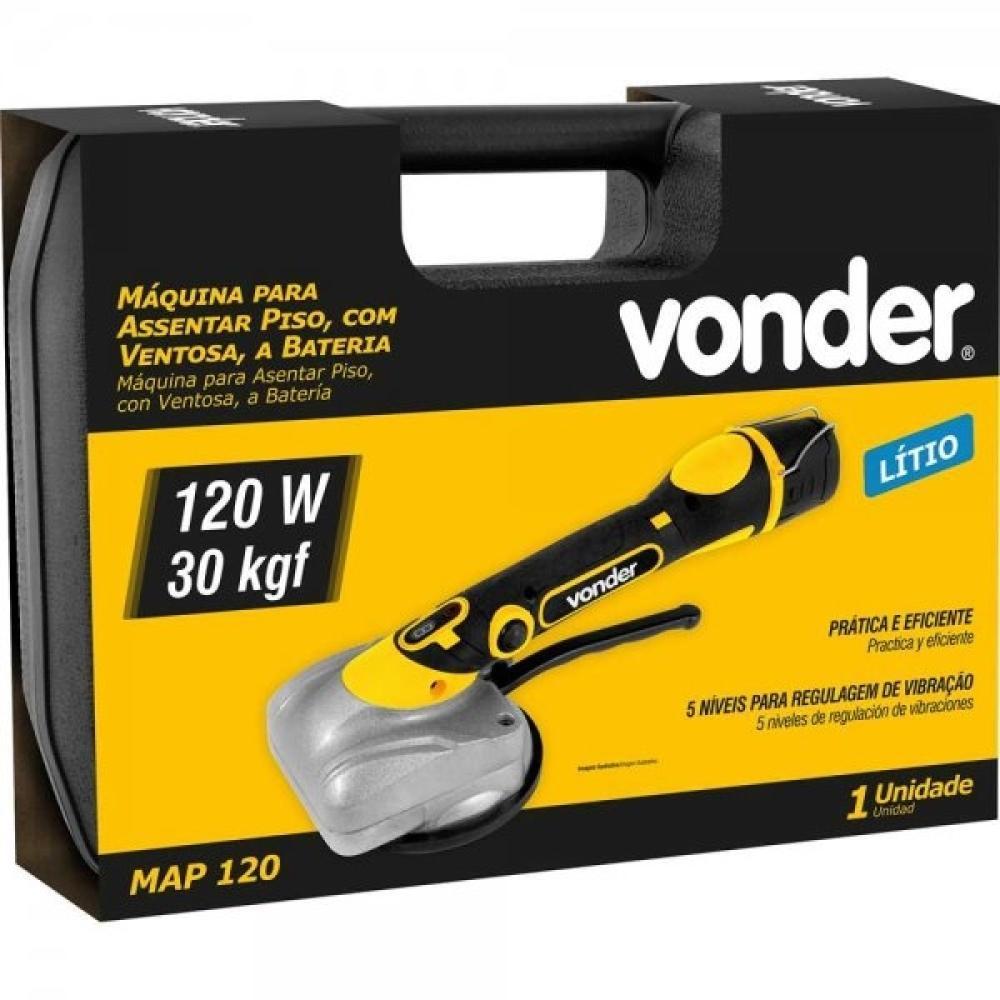Maquina Assentar Piso A Bateria 12V MAP 120 Vonder - 7