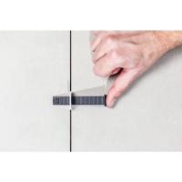 Nivelador Básico 1,0mm Pacote Com 100 Unidades Para Revestimentos Até 90x90cm Bumax - 3