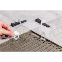 Nivelador Básico 1,0mm Pacote Com 100 Unidades Para Revestimentos Até 90x90cm Bumax