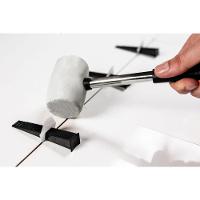 Nivelador Básico 1,0mm Pacote Com 100 Unidades Para Revestimentos Até 90x90cm Bumax - 6