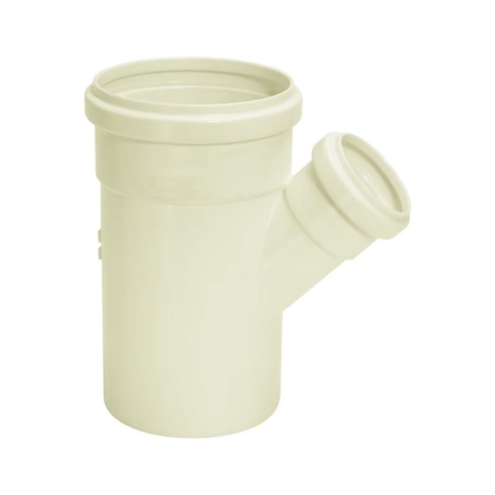 Kit 100 Junções Simples De Redução Esgoto 75x50mm Amanco - 3