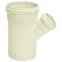 Kit 100 Junções Simples De Redução Esgoto 75x50mm Amanco - 2