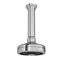 Kit 2 Chuveiro De Teto Redondo Acqua Plus 1990 Com Tubo Cromado Deca - 2