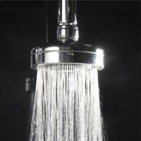 Kit 2 Chuveiro De Teto Redondo Acqua Plus 1990 Com Tubo Cromado Deca