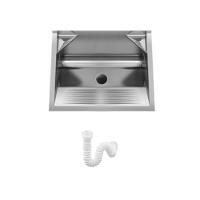 Tanque De Parede A430 48l Ghelplus com Sifão Sanfonado Universal Simples 1.1/2" - 1