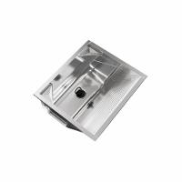 Tanque De Embutir Inox Polido GhelPlus 500 48L 608X536X265Mm com Sifão Sanfonado Universal Simples 1.1/2" - 3