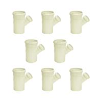 Kit 8 Junções Simples De Redução Esgoto 150x100mm Amanco - 1