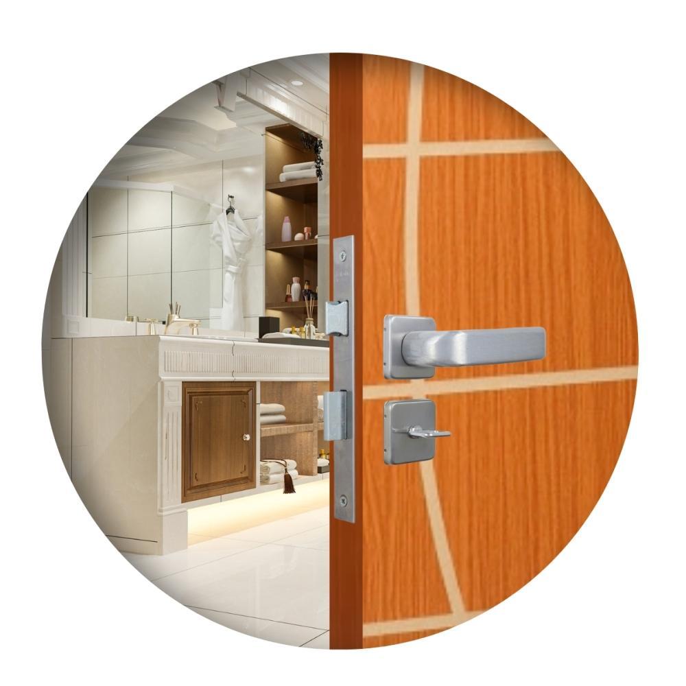 Kit 3 Fechadura Firenze Banheiro Alumínio 4cm MGM - 2