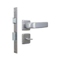 Kit 3 Fechadura Firenze Banheiro Alumínio 4cm MGM - 3