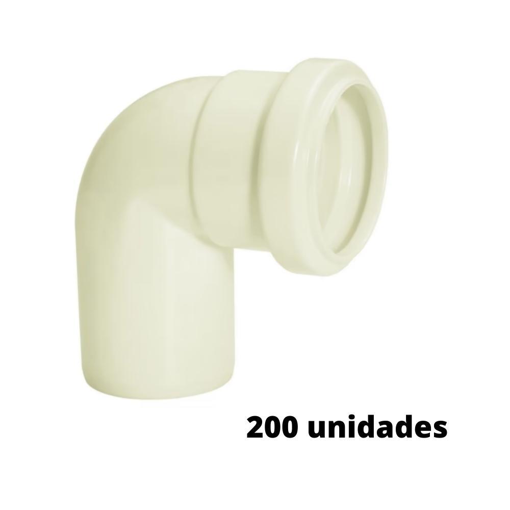 Kit 200 Joelho 90° Esgoto 50mm Amanco - 3
