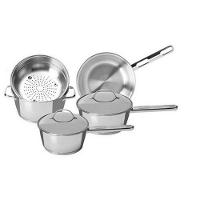 Jogo De Panelas Em Inox Allegra Com 5 Peças 65650/280 Tramontina - 1