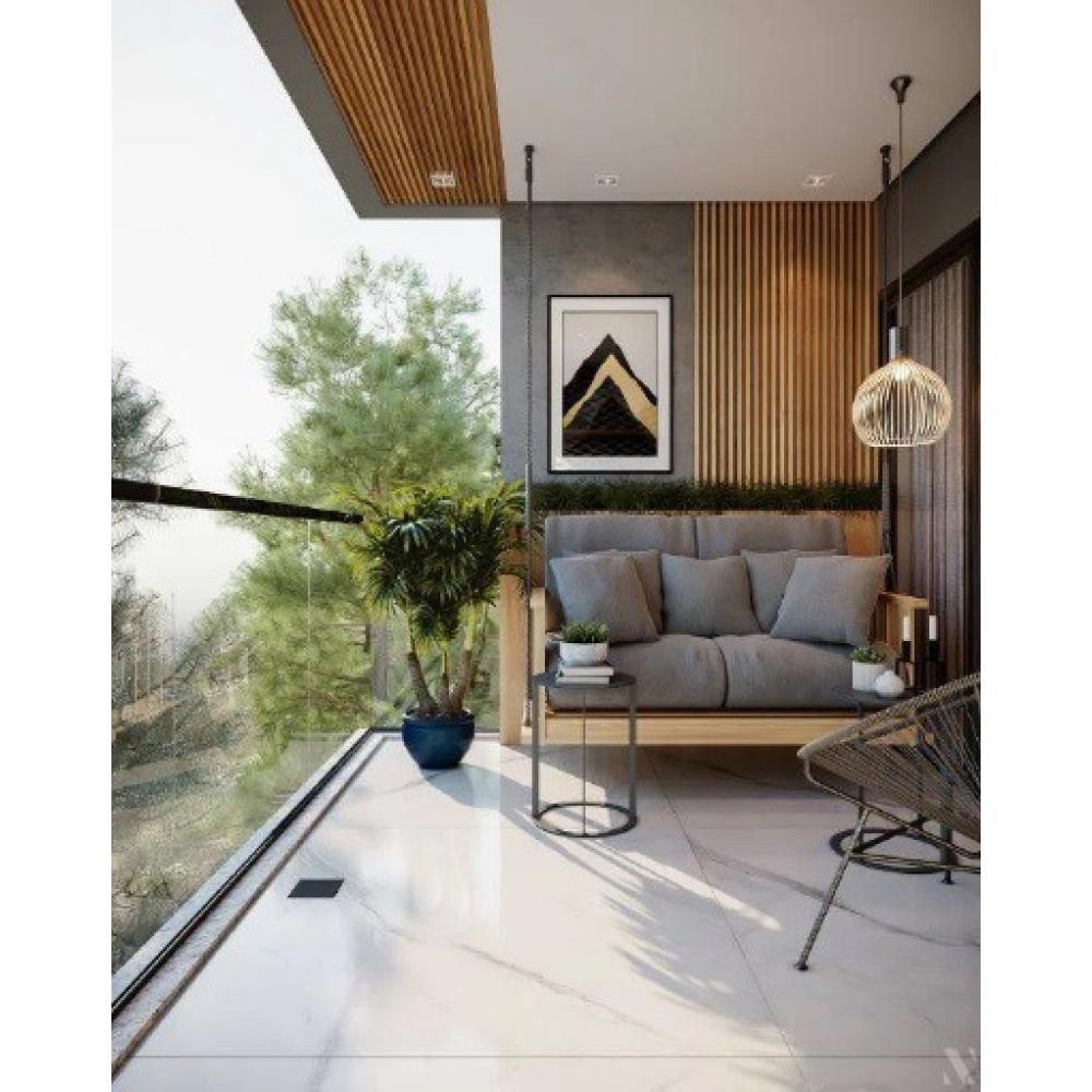 Ralo Square Tampa Black Matte Linear Acessórios 15x15cm - 3