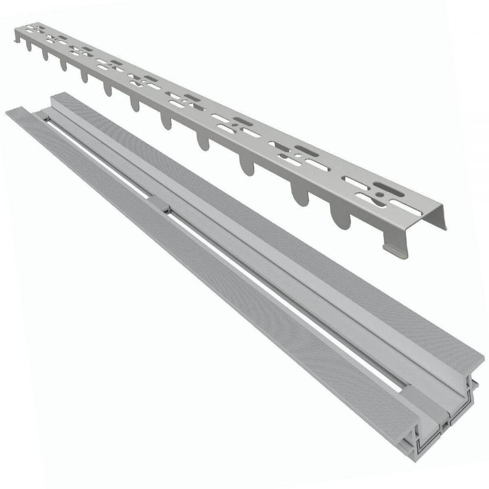 Ralo Linear Infinity Slim 80cm Com Tampa Vazada Linear Acessórios - 1
