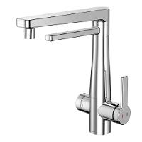 Misturador Monocomando de Mesa Para Cozinha Com Filtro Purificador de Água Nova Vitalis Cromado Docol - 1