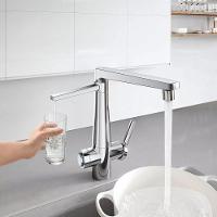 Misturador Monocomando de Mesa Para Cozinha Com Filtro Purificador de Água Nova Vitalis Cromado Docol - 5