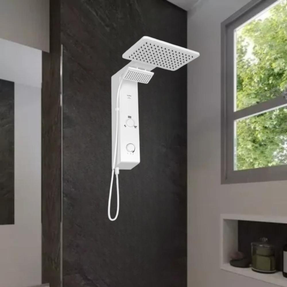 Chuveiro Eletrônico Ducha de Parede Hydra Falls Power Branco 7700W 220V - 6