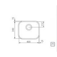 Cuba De Inox N0 Lavínia 3.1/2' Com Válvula Alto Brilhante Tramontina 40x34x17cm - 3