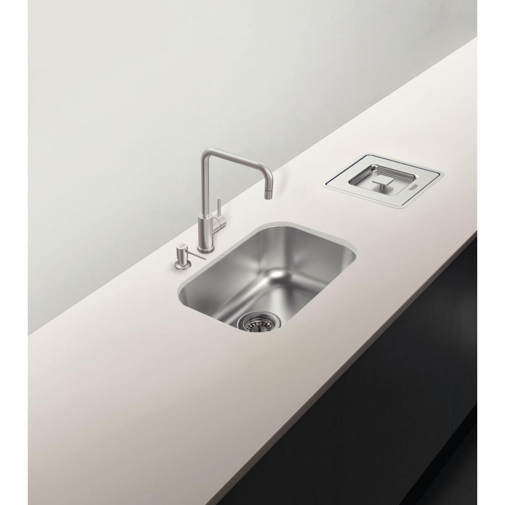 Cuba De Embutir Lavínia Com Válvula Em Aço Inox Acetinado Tramontina 47x30cm - 2