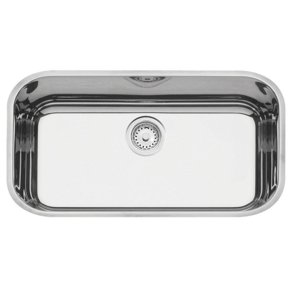 Cuba De Inox N2 Com Válvula Lavínia Alto Brilho Tramontina 56x34x17cm - 1