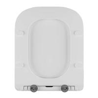 Assento Sanitário Termofixo Quadra Premium Soft Close Click Slim Gelo Astra