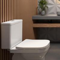 Assento Sanitário Termofixo Quadra Premium Soft Close Click Slim Gelo Astra - 5