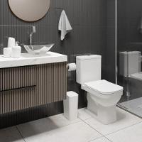 Assento Sanitário Termofixo Quadra Premium Soft Close Click Slim Gelo Astra - 6