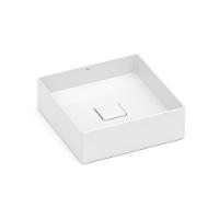 Cuba de Apoio Quadrada Sem Mesa Terra T4 Branco  Roca 35x35cm - 2