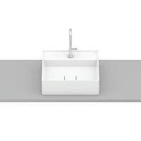 Cuba de Apoio Quadrada Com Mesa Terra T9 Branco Roca 40x40cm - 2