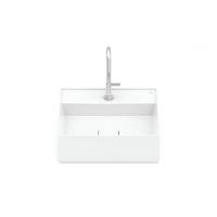 Cuba de Apoio Quadrada Com Mesa Terra T9 Branco Roca 40x40cm - 4