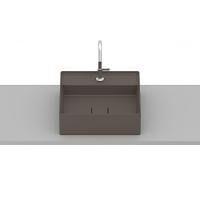 Cuba de Apoio Quadrada Com Mesa Terra T9 Café Roca 40x40cm - 3