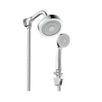 Chuveiro Redondo Auto Limpeza Com Desviador Master Cromado Celite 12cm - 1