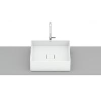 Cuba de Apoio Quadrada Sem Mesa Terra T5 Branco Roca 40x40cm - 2