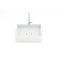 Cuba de Apoio Quadrada Sem Mesa Terra T5 Branco Roca 40x40cm - 4