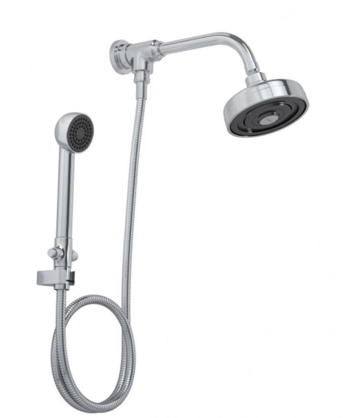 Kit 2 Chuveiro Acqua Plus Com Desviador Universal E Ducha Max Cromada Deca - 2