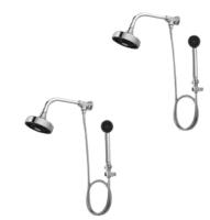 Kit 2 Chuveiro Acqua Plus Com Desviador Universal E Ducha Max Cromada Deca - 1