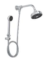 Kit 2 Chuveiro Acqua Plus Com Desviador Universal E Ducha Max Cromada Deca - 2