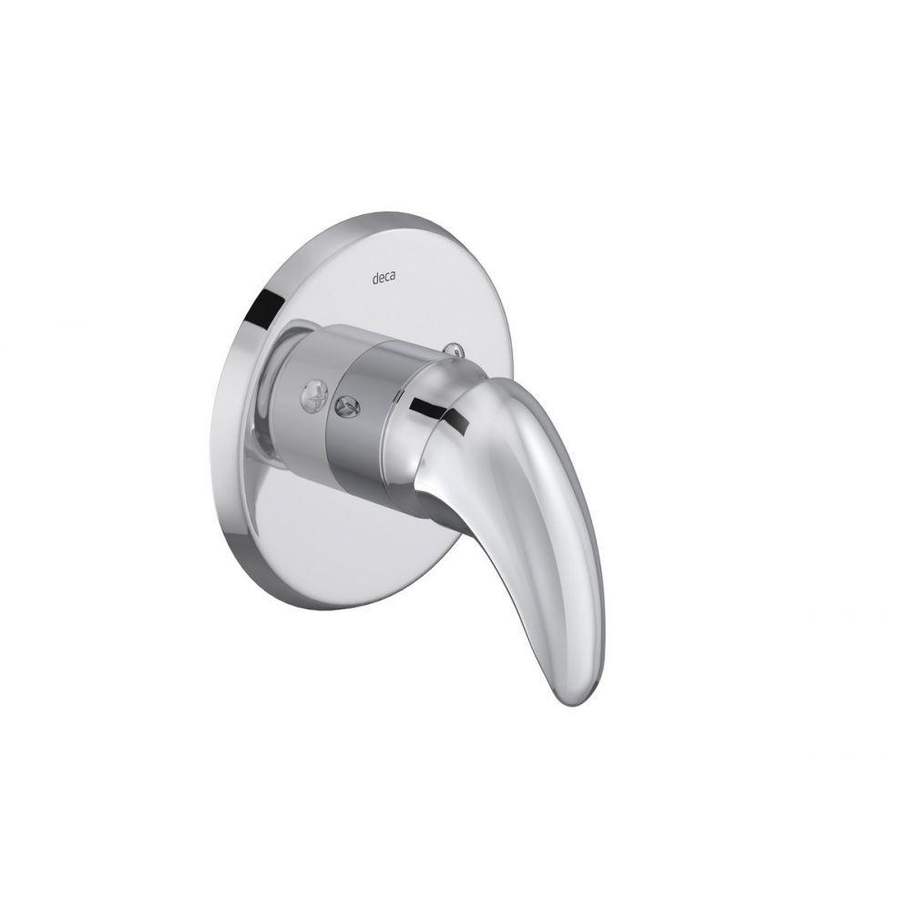 Acabamento Monocomando De Chuveiro Smart 4993 Alta E Baixa Pressão Cromada Deca - 1
