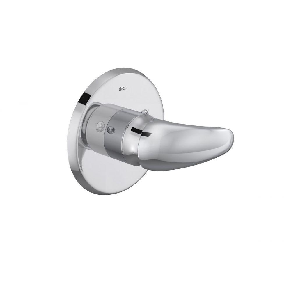 Acabamento Monocomando De Chuveiro Smart 4993 Alta E Baixa Pressão Cromada Deca - 2