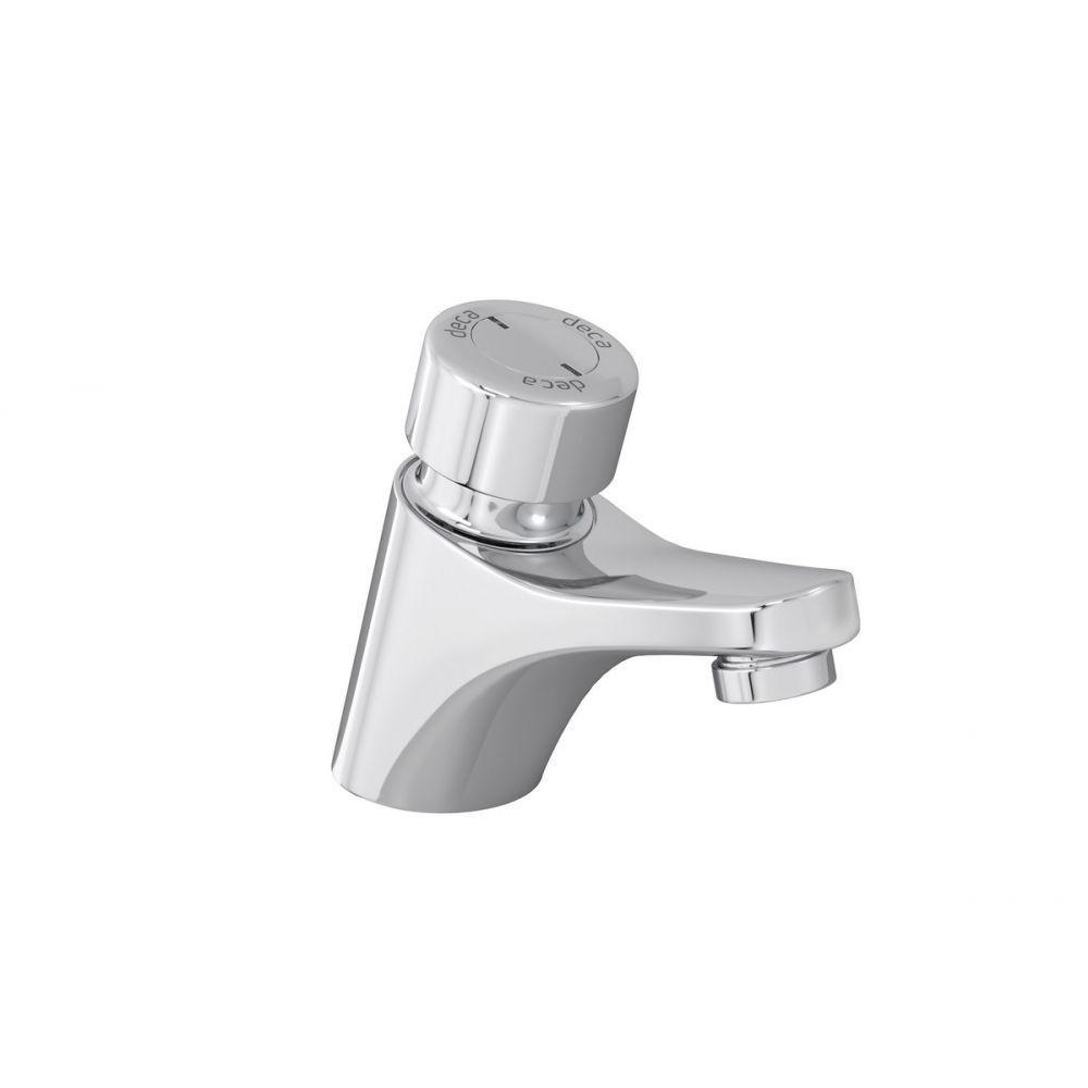 Torneira Para Lavatório Automática De Mesa Decamatic Bica Baixa Cromado Deca - 1