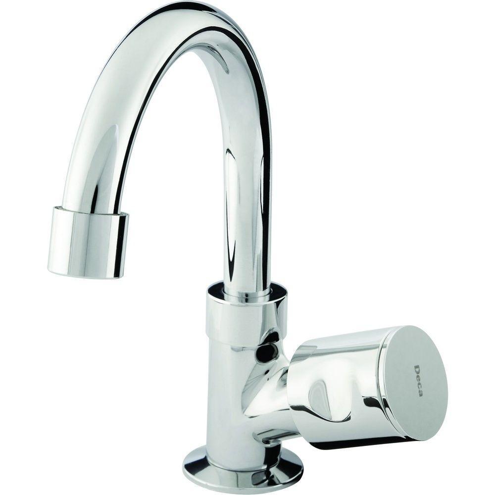 Torneira Para Lavatório De Mesa Aspen Bica Alta Cromado Deca - 2