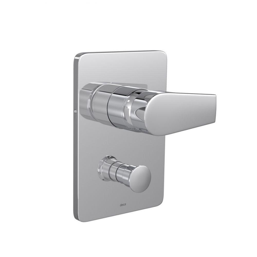 Acabamento Monocomando 4 Vias Level Cromado Deca - 2